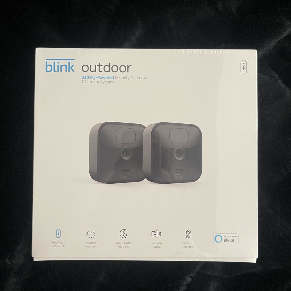 Blink - Outdoor Battery-Powered Security Camera (2 Camera System)